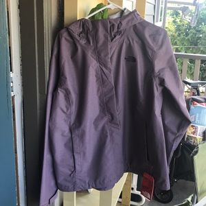 The north face purple venture jacket